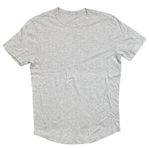Buck Mason Light Gray Short Sleeve Crewneck Tee